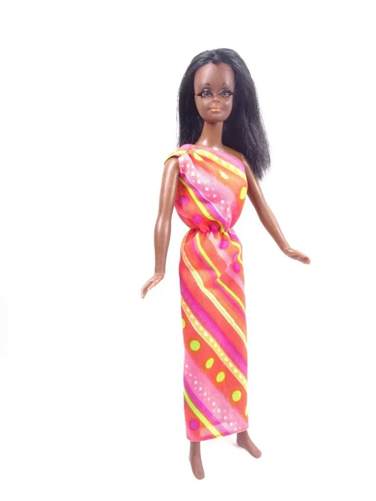  Barbie Doll Live Action Christie Mattel Taiwan 1971