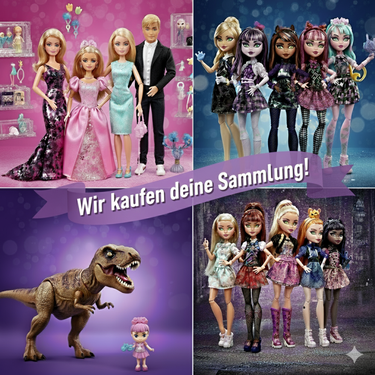 Vintage Barbie Puppen gesucht. Ankauf alter Mattel Sammlerstücke.