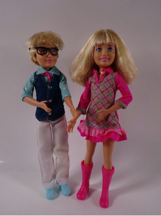 Seltene Barbie Max & Marie Pony Tale Schweizer Cousins Mattel 2013 – Sammlerpuppen-Set aus dem Film Barbie in A Pony Tale