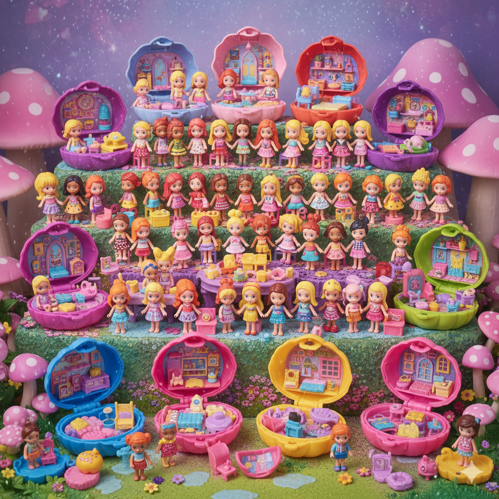 Polly Pocket Compact mit Figuren – Ankauf