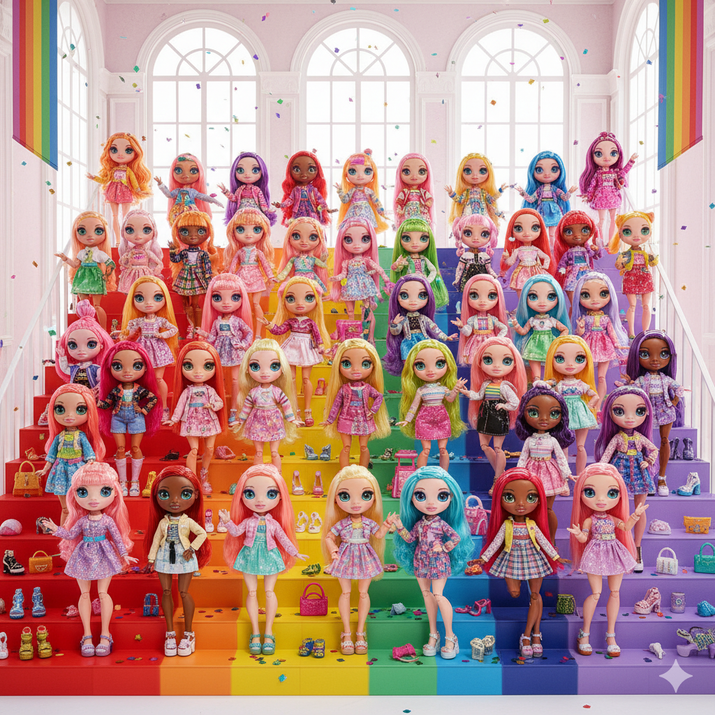 Rainbow High puppe
verkaufen